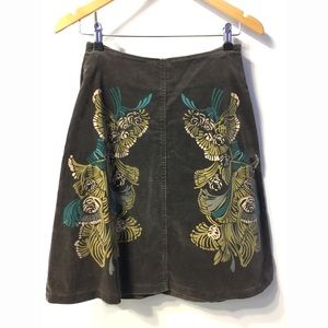 Gorgeous Ben Sherman faux suede A-line skirt